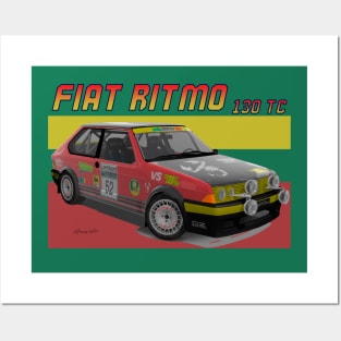 Abarth Fiat Ritmo 130 TC Posters and Art